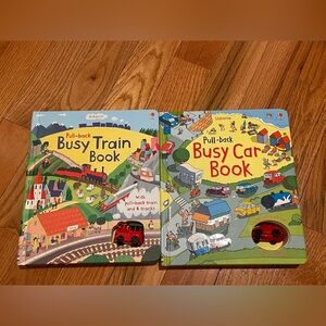 Usborne Pull Back books lot